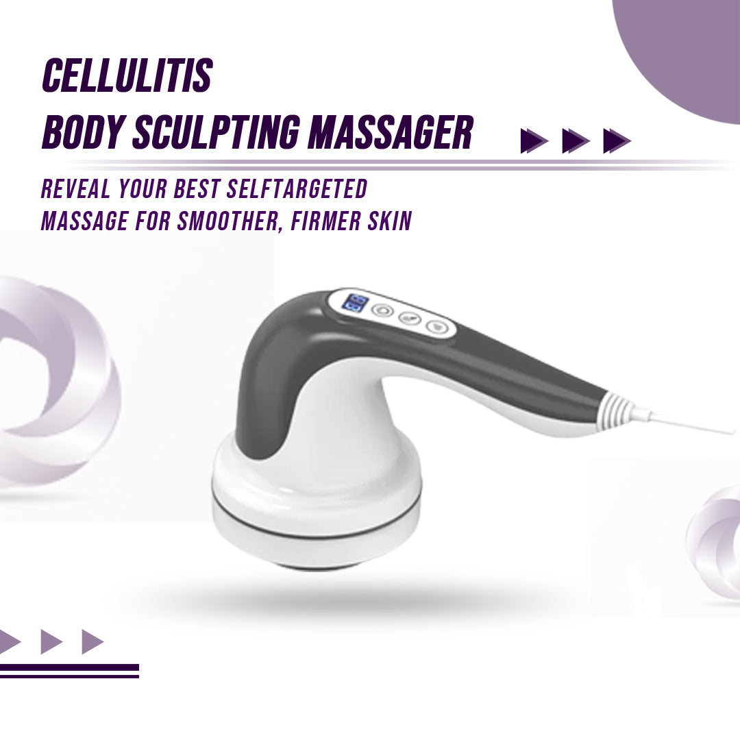 Cellulite Body Sculpting Vibration Massager | 4 Heads