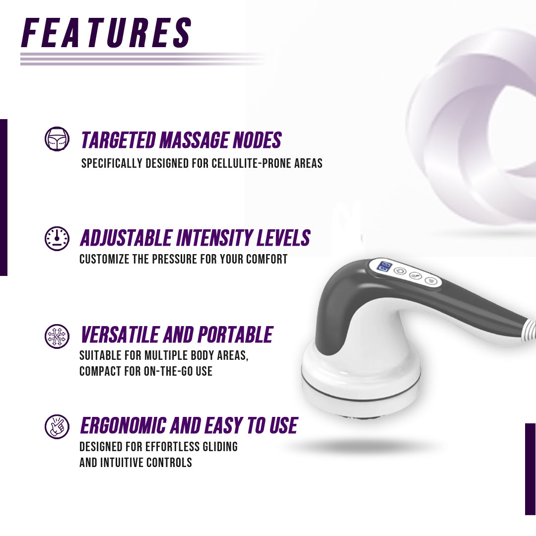 Cellulite Body Sculpting Vibration Massager | 4 Heads