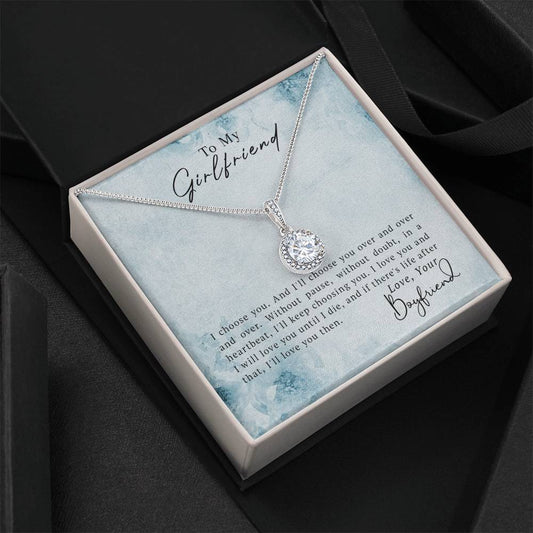 To My Girlfriend - Eternal Hope Necklace