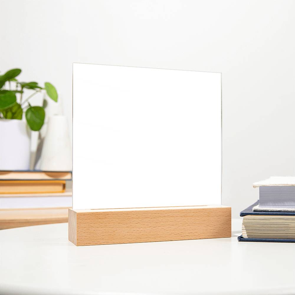 To My Daughter Promise – Acrylic Square