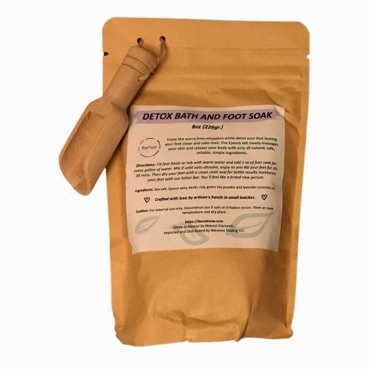 All-Natural Bath & Foot Soak | Epsom Salt + Lavender | 4oz