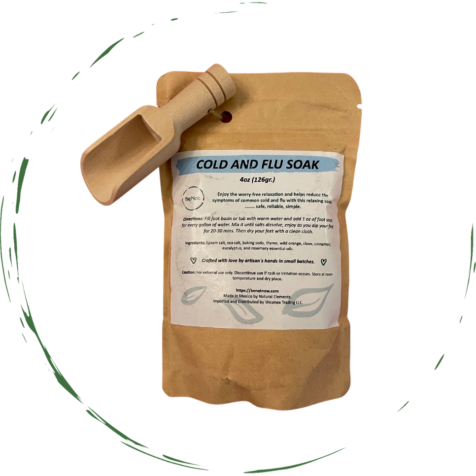 All-Natural Bath & Foot Soak | Epsom Salt + Lavender | 4oz